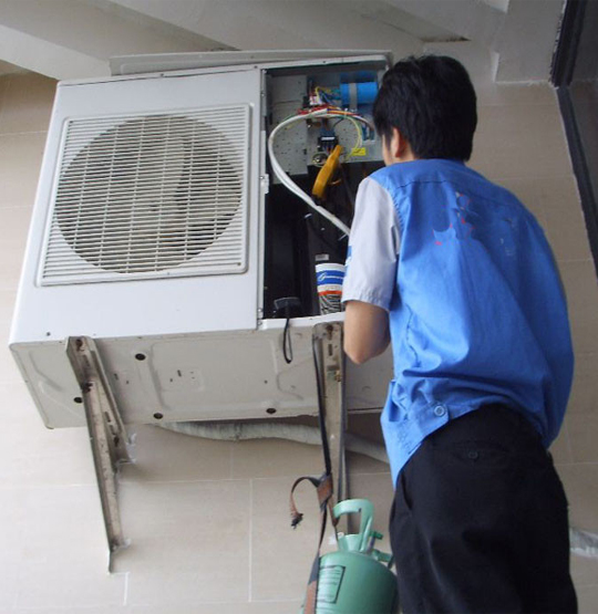 五原空调开机无反应维修